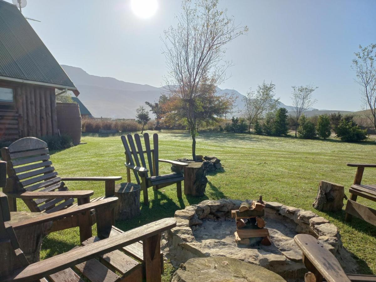 A Log Home At Buffalo Creek Swellendam Extérieur photo