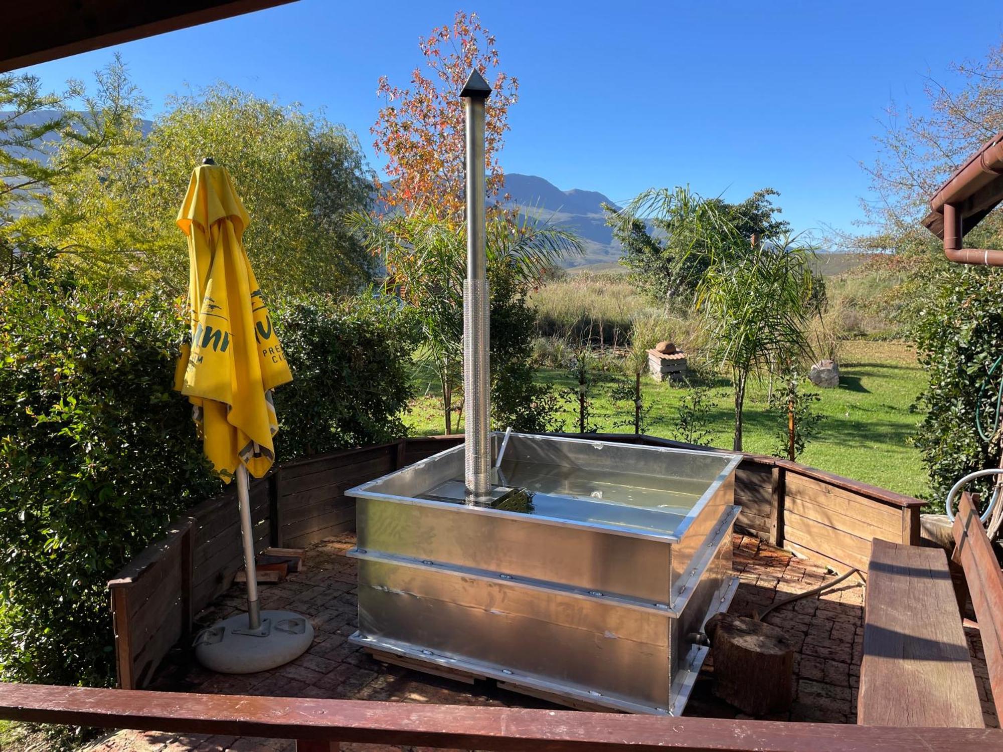 A Log Home At Buffalo Creek Swellendam Extérieur photo